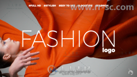 时尚动感标志展示Logo演绎AE模板 Videohive Fashion Stomp Logo 20337421