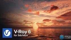 V-Ray 6渲染器3dsmax插件V6.20.01版