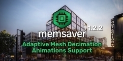 Memsaver Memory Optimizer内存VRAM优化Blender插件V1.2.2版