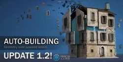 Auto-Building自动建筑构建Blender插件V1.2.6版