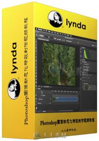 Photoshop图像动态化特效制作视频教程 Lynda Pictures that Move Creating Cinemag...