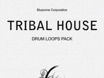 循环节奏电子乐合辑 Bluezone Corporation Tribal House Drum Loops AiFF WAV