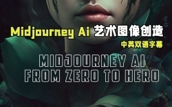 【中文字幕】Midjourney Ai艺术图像创造工作流程视频教程