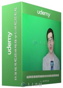 绿屏抠像视频编辑综合训练视频教程 Udemy Green Screen Video Editing for Beginne...