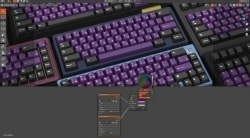 Keyboard Render Kit键盘渲染套件Blender插件