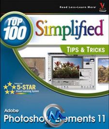 《Photoshop Elements技巧100例书籍》Adobe Photoshop Elements 11 Top 100 Simpli...