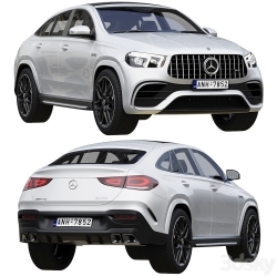 奔驰Mercedes-Benz AMG GLE 63 Coupe 2021款汽车3D模型