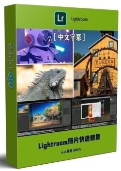 【中文字幕】Lightroom Classic照片快速修复小技巧训练视频教程