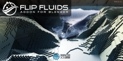 FLIP Fluids液体模拟效果Blender插件V1.8.1版 附资料包