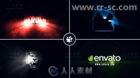 大气影视光线扫光标志展示Logo演绎AE模板Videohive Cinematic Light Rays Logo 19...