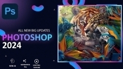 Photoshop CC 2024平面设计软件V25.1.0.120 Mac版