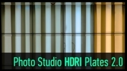 23组光影效果反射板光源板HDRI套件 Photo Studio Light Plates HDRI