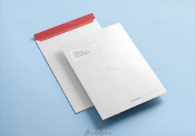 文件档案袋展示PSD模板envelope-c4-mock-up-16513408