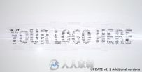 文字汇聚Logo演绎动画AE模板 Videohive Buzzwords Logo Reveal II 9169284 Project...