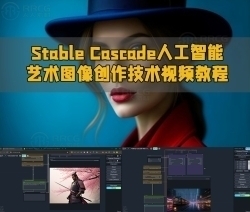 Stable Cascade人工智能艺术图像创作技术视频教程