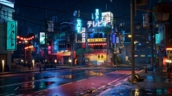 日本东京城市街头环境场景UE游戏素材