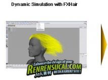 《Maya高级毛发插件FXHair 2012 V4版》FXHair 2012 V4 for MAYA 2009-2012 x64