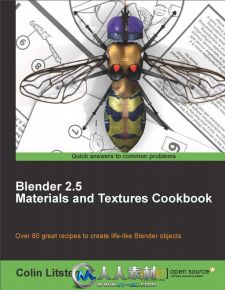 《Blender材质与纹理设置书籍》Blender 2.5 Materials and Textures Cookbook By C...