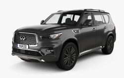 英菲尼迪Infiniti QX80 2022款SUV汽车3D模型