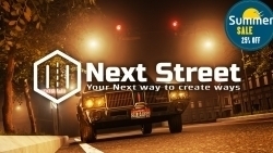 Next Street Road Generator逼真街道生成器Blender插件V3.3.7c版