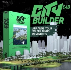 CityBuilder Pro三维建筑快速建模C4D插件