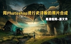 用Adobe Photoshop进行史诗般的照片合成视频教程