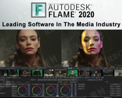 Autodesk Flame 2020高端电影剪辑和特效制作软件Mac版