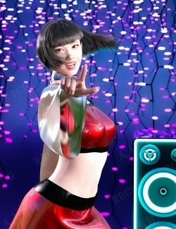 女性性感可爱爵士舞蹈妩媚姿势3D模型合集