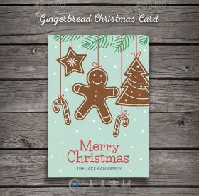 圣诞卡片合辑展示PSD模板christmas-cards-collection-9545849