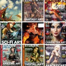 科幻数字艺术杂志2006-2010年度合辑 ImagineFX 2006-2010 Collection