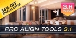 Pro Align Tools专业对齐工具Blender插件V2.1.9版