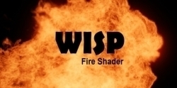 WISP Fire Shader火焰模拟着色器Blender插件V1.3版